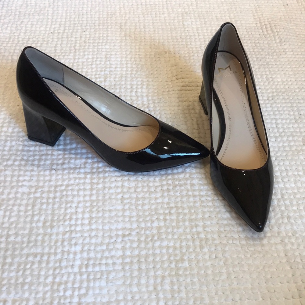 Marc Fisher Black Patent Heels